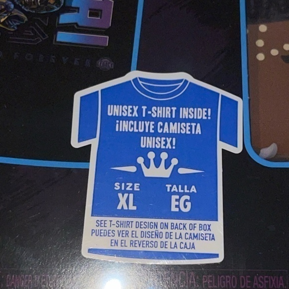 NIB Funko Black Panther Shirt & Bobble-Head‎ - Picture 4 of 7
